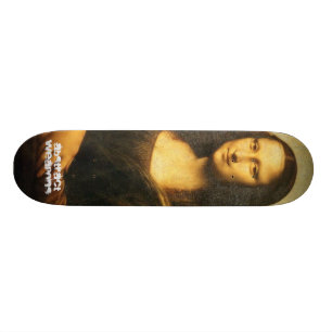 Skate Mona Lisa, armas abstratas