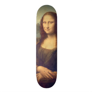 Skate Mona Lisa por Leonardo da Vinci