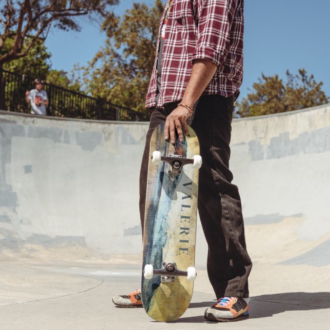 Skate Monograma de Montanhas de Paraíso Mágico (Ao ar livre 2)