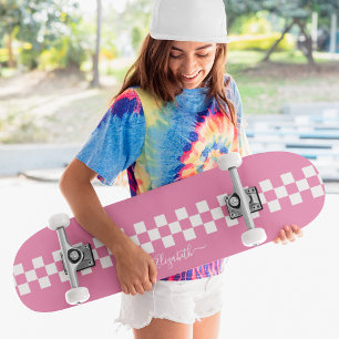Skate Monograma de Sinalizador de Corrida com Checkering