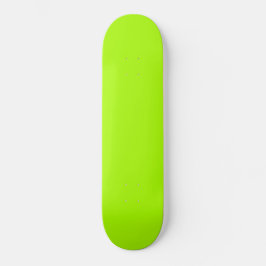 Skate monograma verde neon