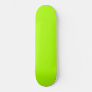 Skate monograma verde neon