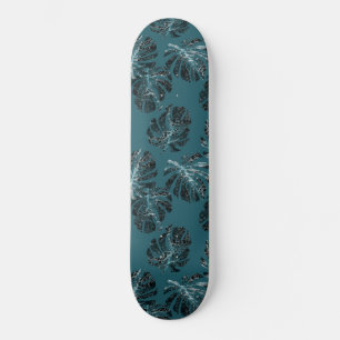 Skate Monstera Leo Estampa de Animal Glam 1