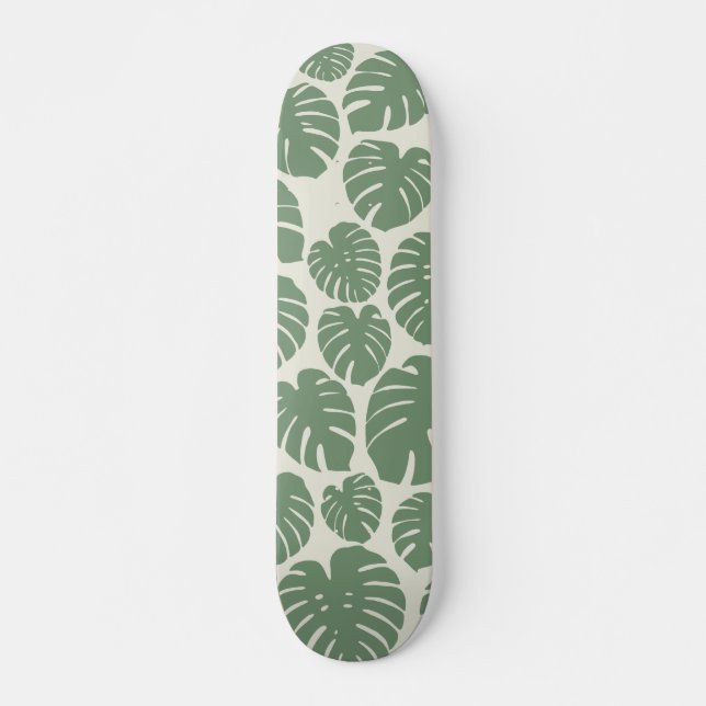 Skate Monstera - Verde (Frente)