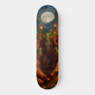 Skate Monstro de Franken Solto Na Aldeia