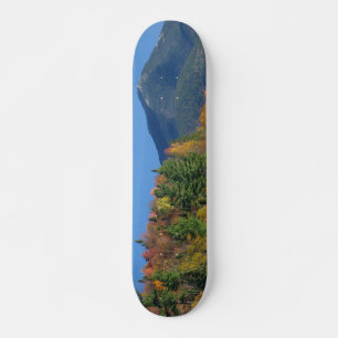 Skate Montanha de Whiteface sobre pouca lagoa de