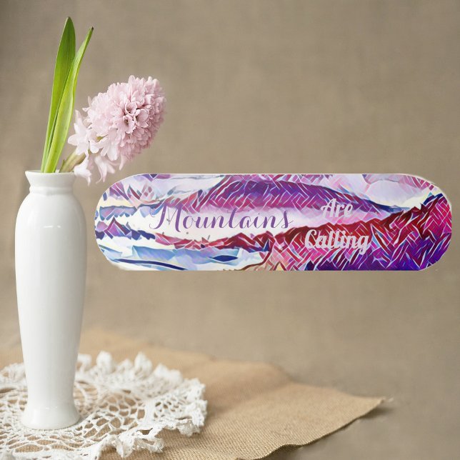 Skate Montanhas estão chamando Águas Abstrato de Neve Pr (Criador carregado)