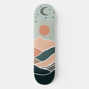 Skate Montanhas Sun e Moon