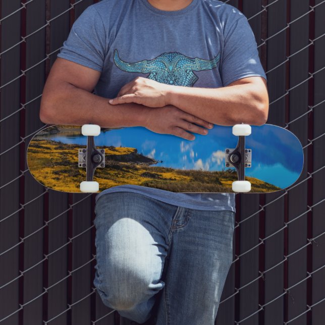 Skate Monte Cook sobre o lago Pukaki, NZ (Ao ar livre 3)