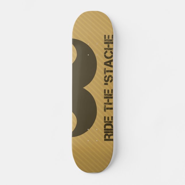 Skate Monte 'o Stache (Frente)