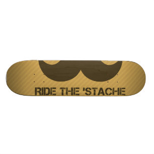 Skate Monte 'o Stache