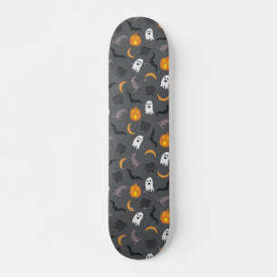 Skate Morcego Fantasma do Halloween Sinistro Padrão do C