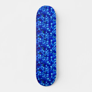 Skate Mosaico Azul