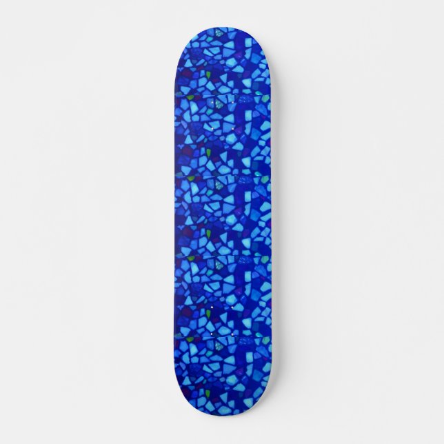 Skate Mosaico Azul (Frente)