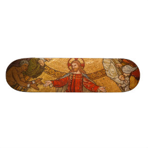 Skate Mosaico da Igreja - Jesus Cristo