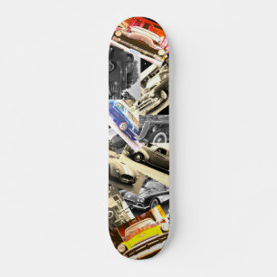 skate Mosaico do carro vintage