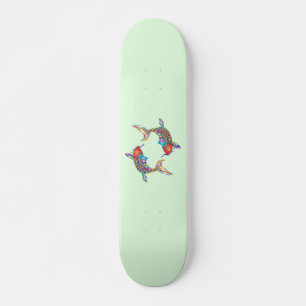 Skate Mosaico em Verde