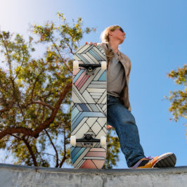 Skate Mosaico Geométrico