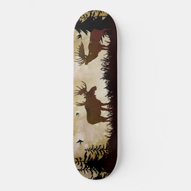Skate Mose Forest Wildlife Scenboard (Frente)