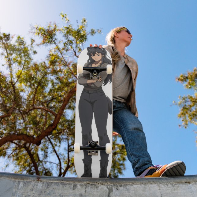 Skate Mulher de lobisomem anime (Ao ar livre 1)