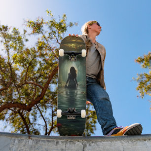 Skate Mulher no túnel misterioso