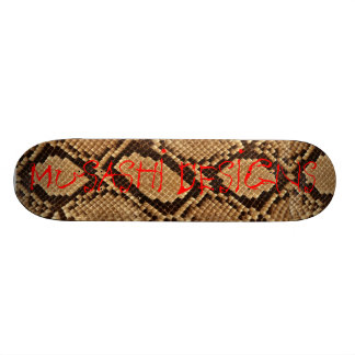 Skate Musashi projeta Snakeskin