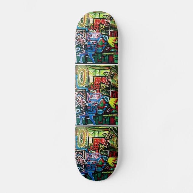 SKATE MÚSCULO AZUL (Frente)