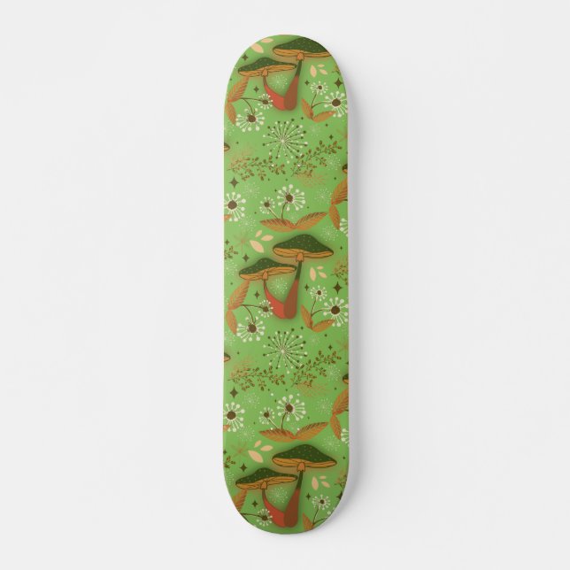 Skate Mushroom Garden Geen (Frente)