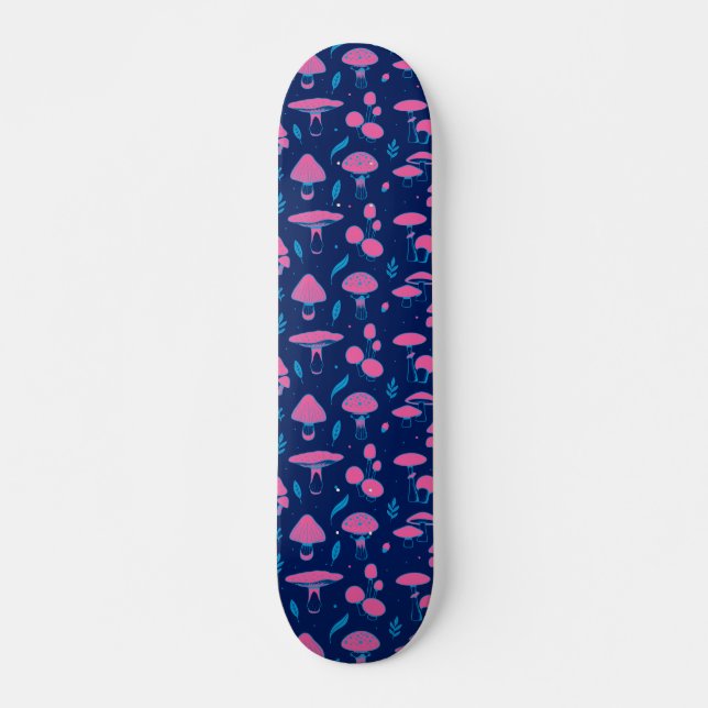 Skate Mushroom pink and blue (Frente)