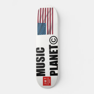 SKATE MUSIC PLANET SKATEBOARDS / JMT EUA