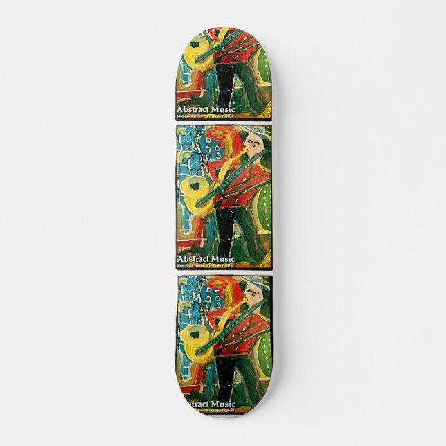 SKATE MÚSICA ABSTRATA (Frente)