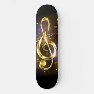 Skate Música Clave de Sol de Ouro