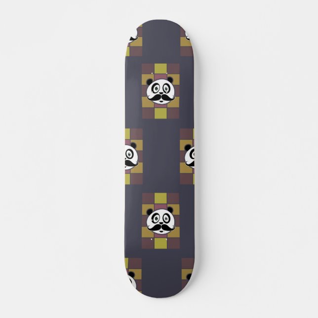 Skate Mustache Panda 3 (Frente)