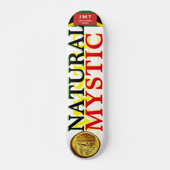 Skate MYSTIC NATURAL JMT 7, 3/4 pol. (Frente)