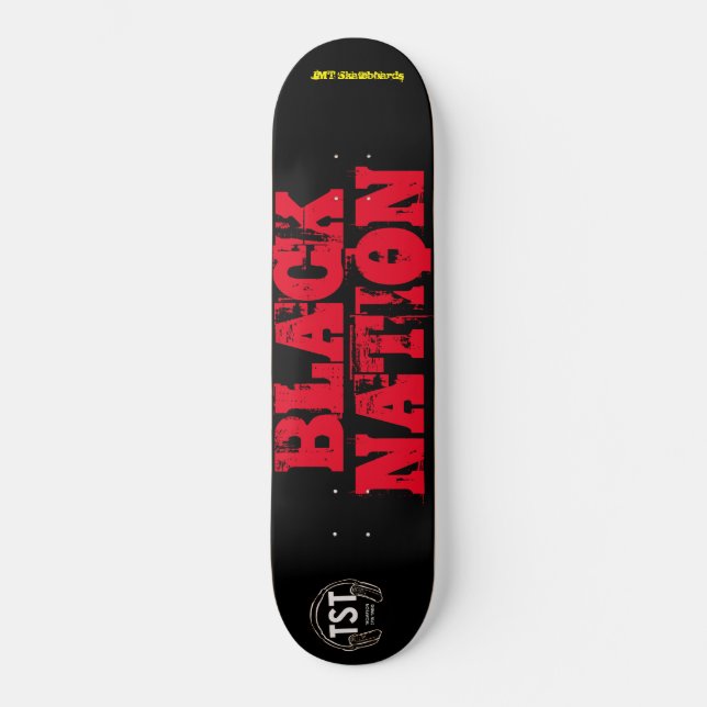 SKATE NAÇÃO NEGRA / SKATEBOARDS JMT (Frente)