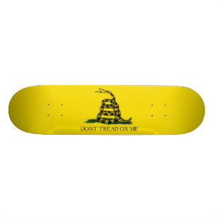 Skate Não Pise em Mim bandeira de Gadsden