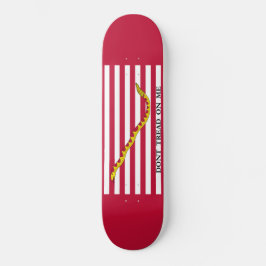 Skate Não Pise em Mim Estandarte Naval dos EUA
