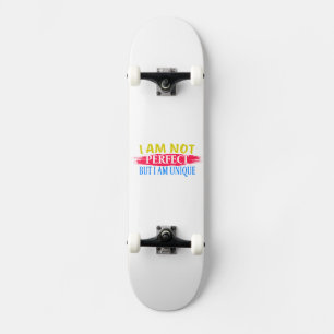 Skate Não sou perfeito, mas sou único