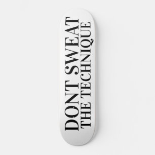 SKATE NÃO SUBIR OS SKATEBOARDS TÉCNICOS /JMT