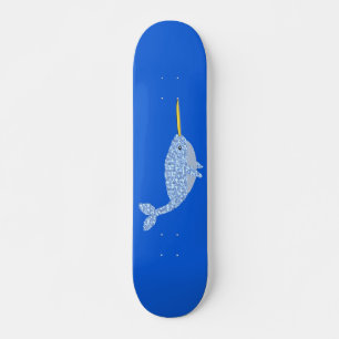 Skate Narral-bebê azul-bonito