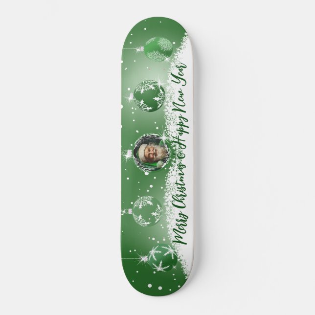 Skate Natal Verde (Frente)