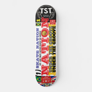 SKATE NATION Sob um Ritmo UK Skateboard