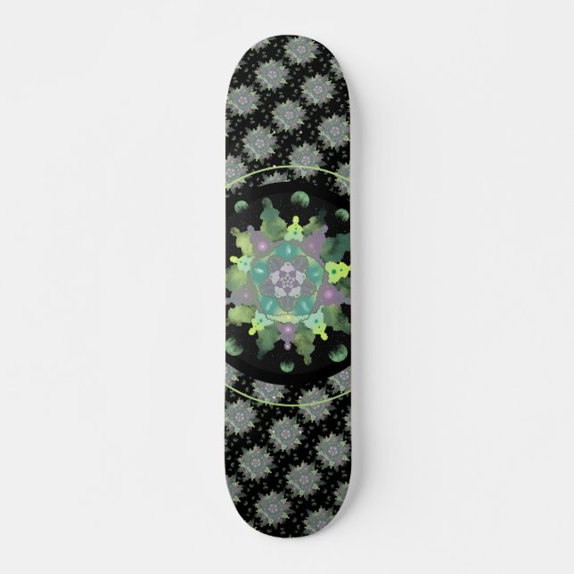 Skate Nature Child Mandala Padrão (Frente)