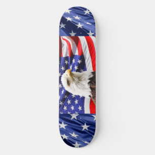 Skate Natureza americana do destino da águia americana