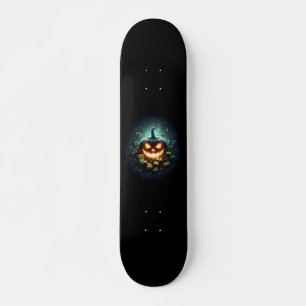 Skate Natureza assustadora brilhando Abóbora-das-Hallowe