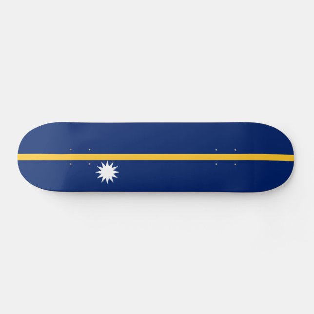 Skate Nauru Flag (Horz)
