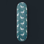 Skate Náutica de gaivotas<br><div class="desc">Uma gaivota atada ao fundo do oceano verde. Perfeito para aqueles que amam pássaros sassos e a costa.</div>