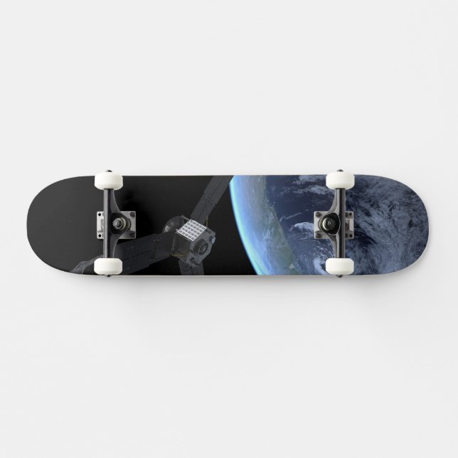 Skate Nave Espacial Juno Durante O Voo Da Terra (Horz)