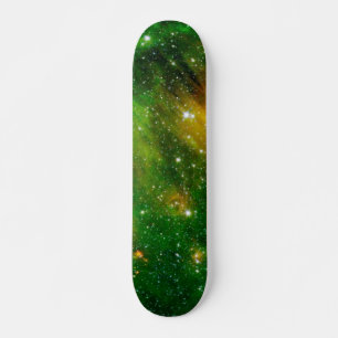 Skate Nebulosa de Nuvem de Gás Verde GL490 - Foto Espaci