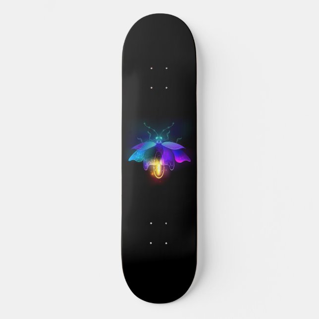 Skate Neon Firefly a preto (Frente)